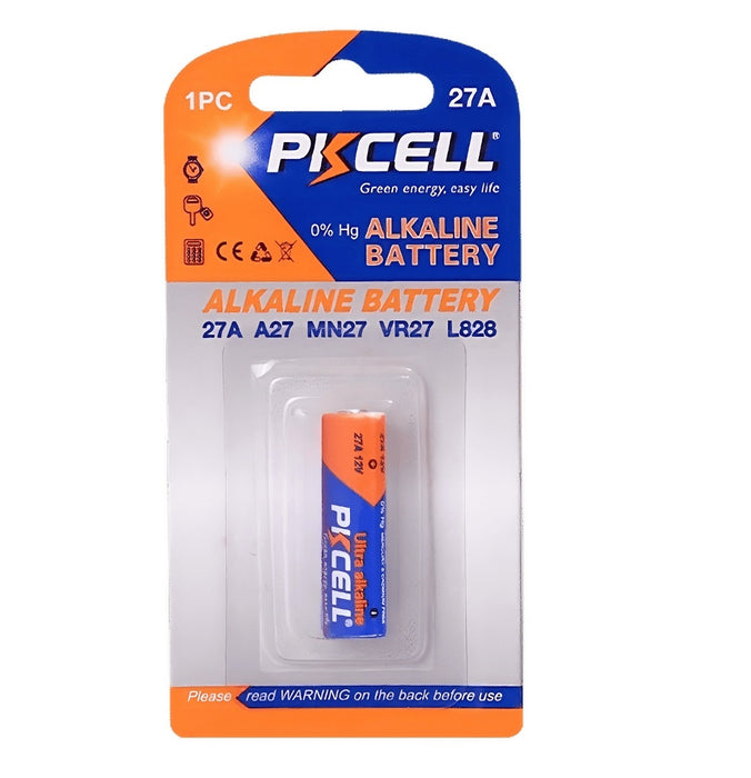 PKCell batería alcalina de 12V 27A