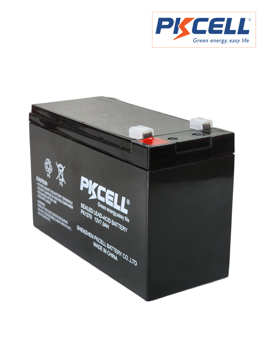 PKcell batería de plomo ácido 12V 7A