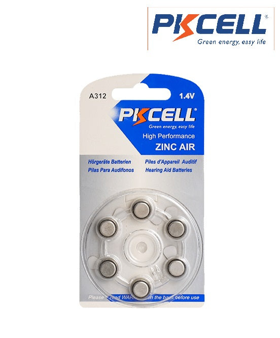 PKcell batería de zinc-aire A312