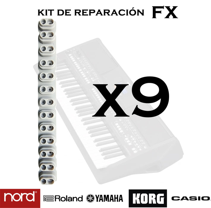 Contactos de silicona para teclados musicales (FX)