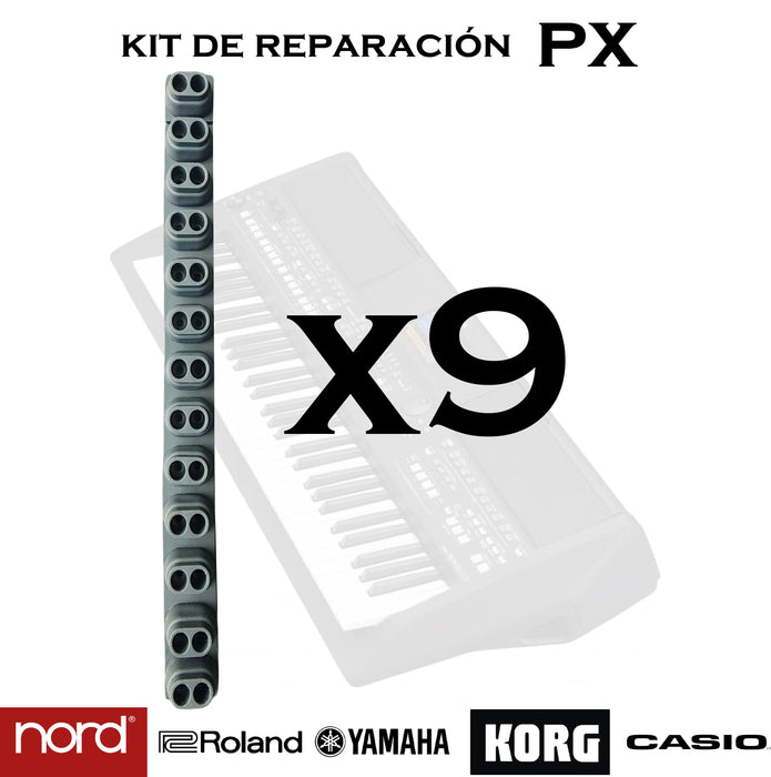 Contactos de silicona para teclados musicales (PX)