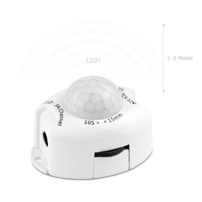 Interruptor con sensor de movimiento para luces LED