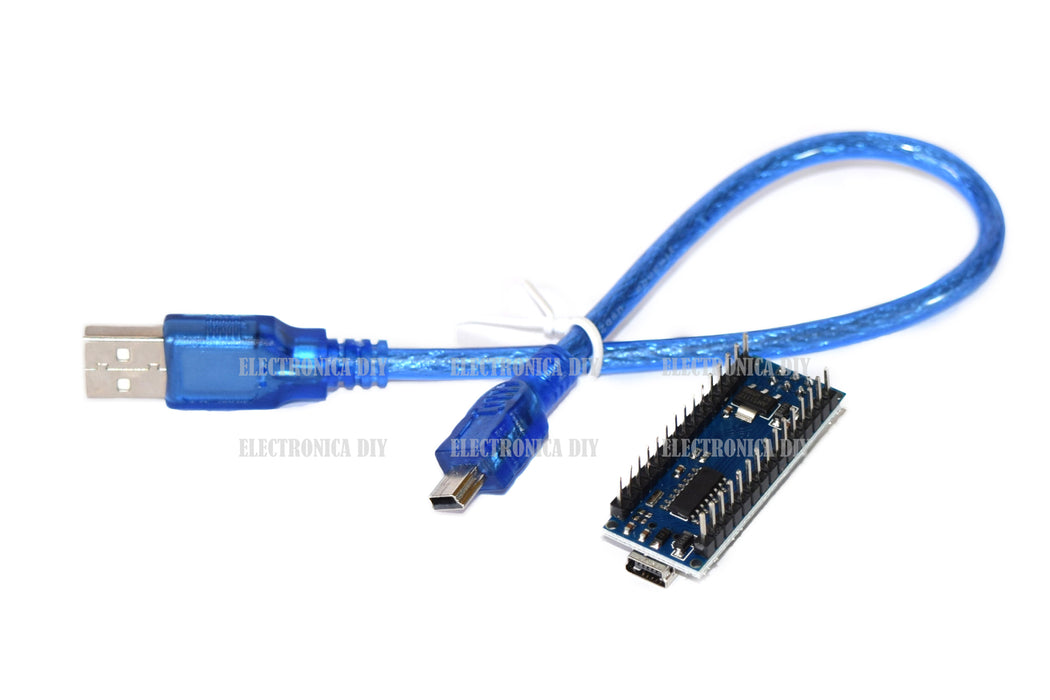 Cable mini USB para arduino NANO